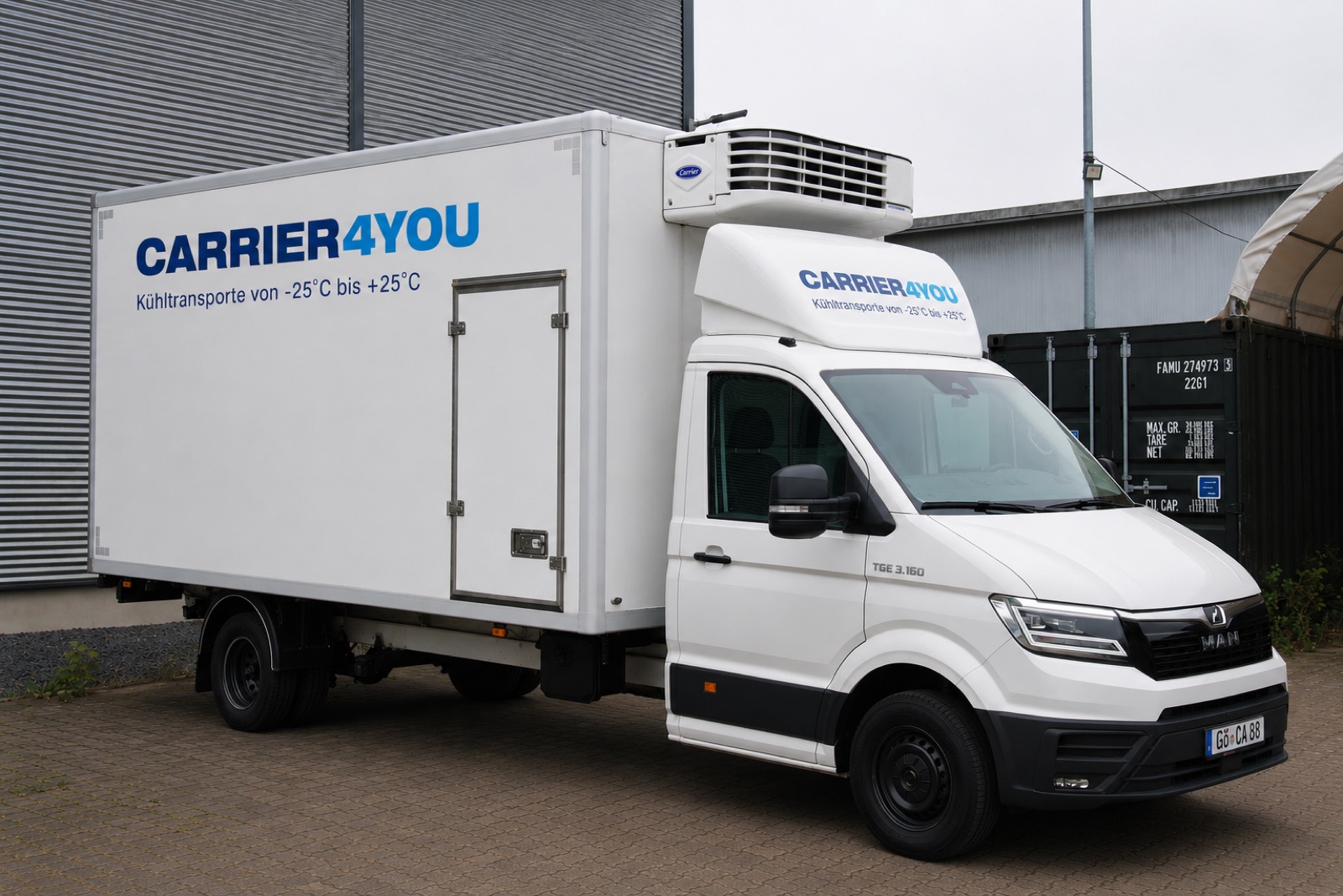 Kühlwagen für temperaturgeführte Transporte